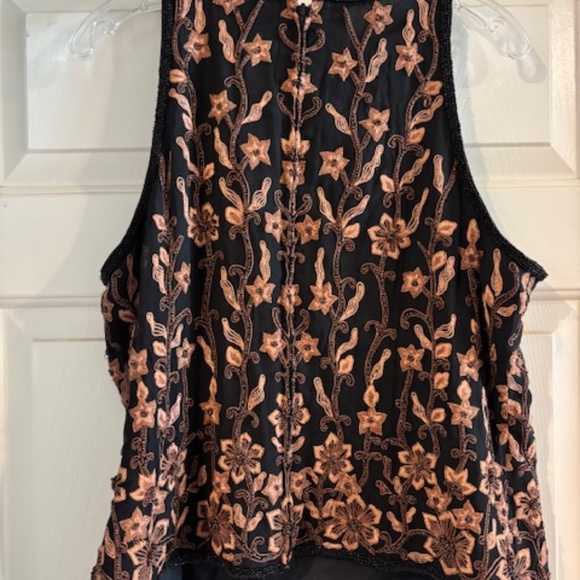 Vintage Papell Boutique-Evening Beaded Top- Stunning - Picture 4 of 5